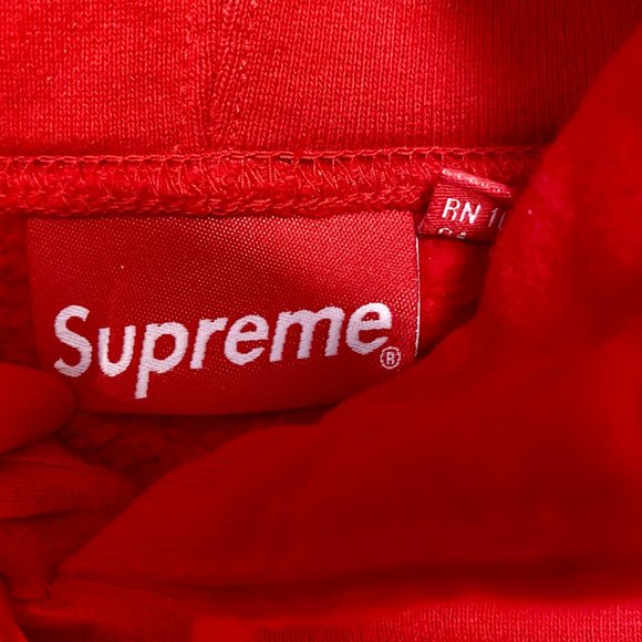 Supreme Red We Wanted To Be Known Hoodie Large - Picture 2 of 4
